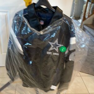 New with tags, Dallas, cowboy bomber jacket size large